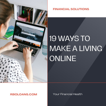 19 Ways to make a living online